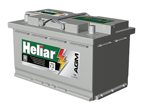 bateria Heliar 80ah (AGM)